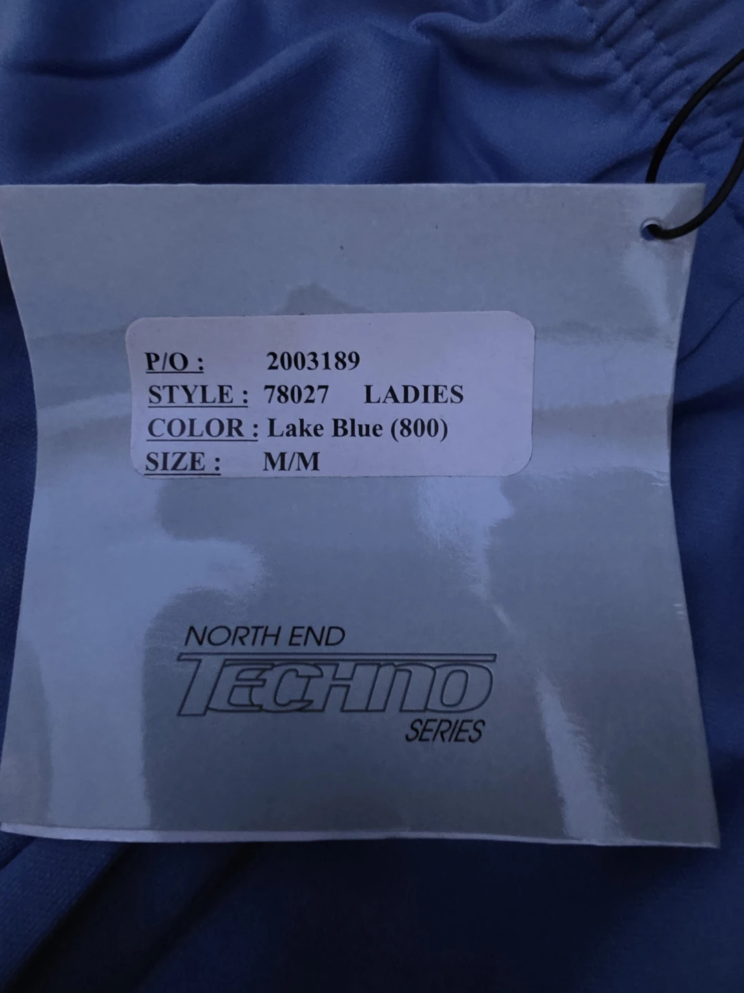 North End Techno Series Ladies Track Pants Lake Blue M/M - photo 4