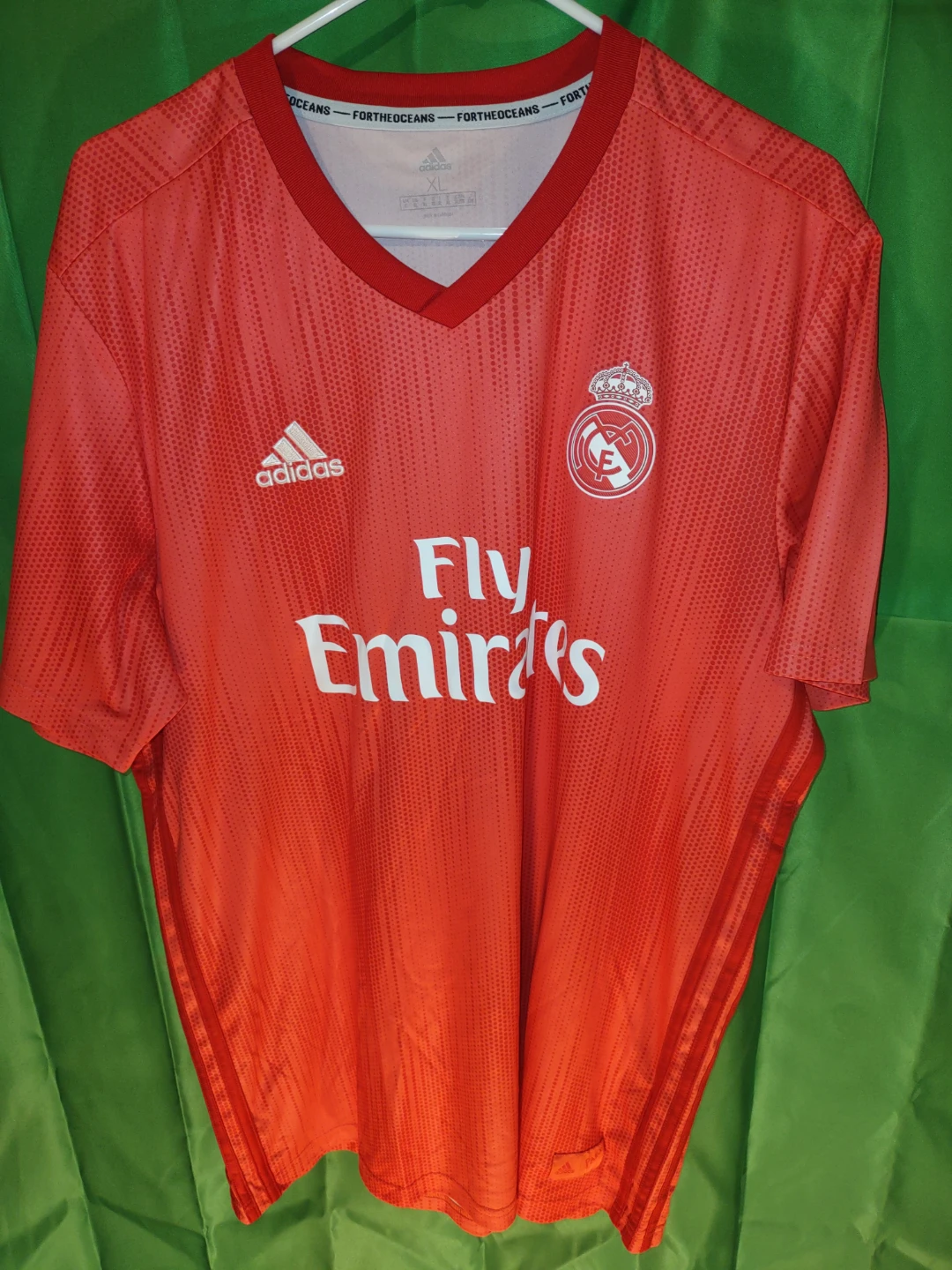 Adidas Real Madrid Fly Emirates Soccer Jersey - photo 2