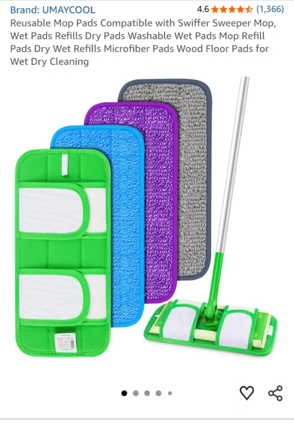 Mop Pads - 2 Pieces - photo 2