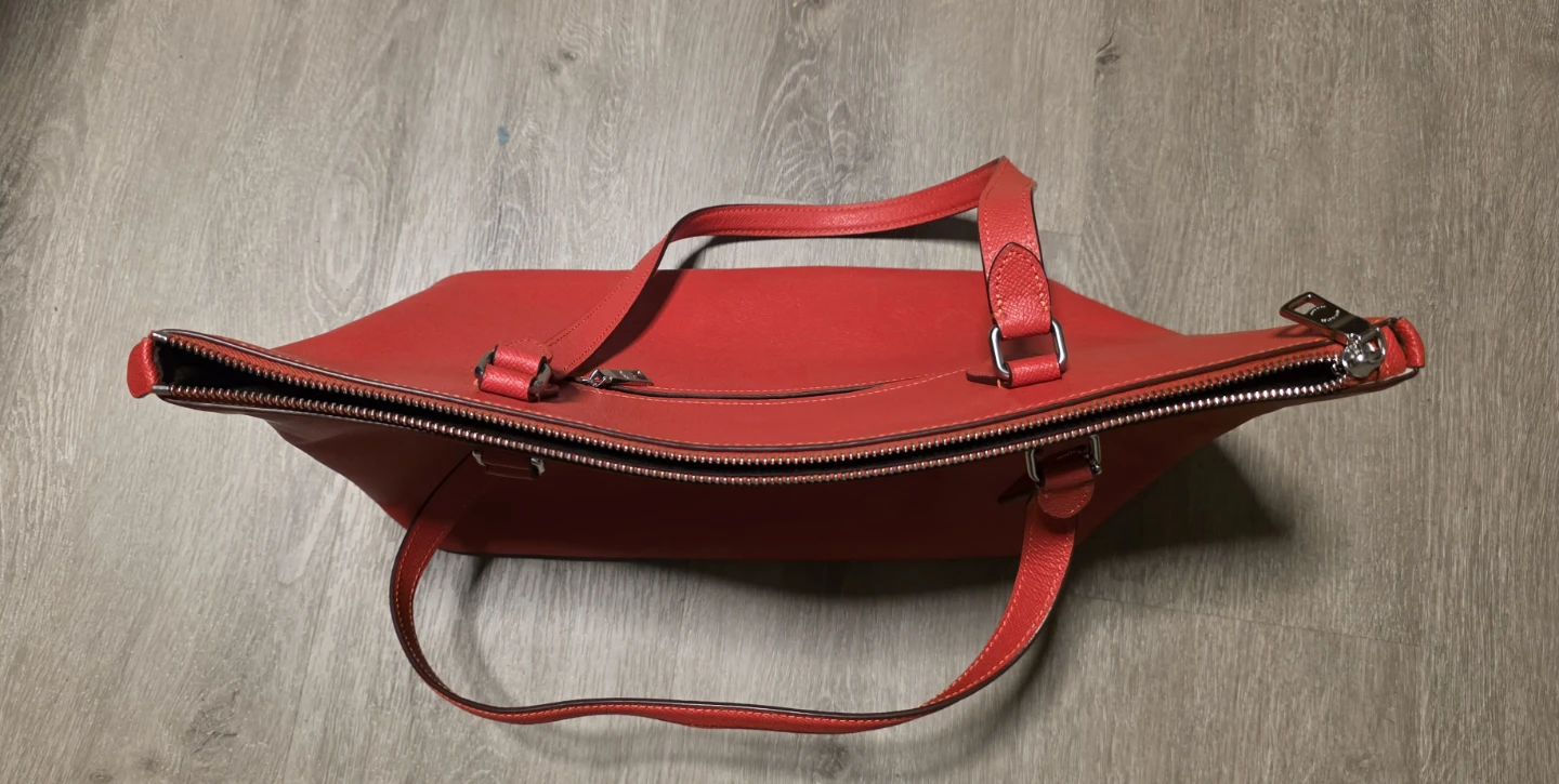 Red Coach Tote Bag - photo 3