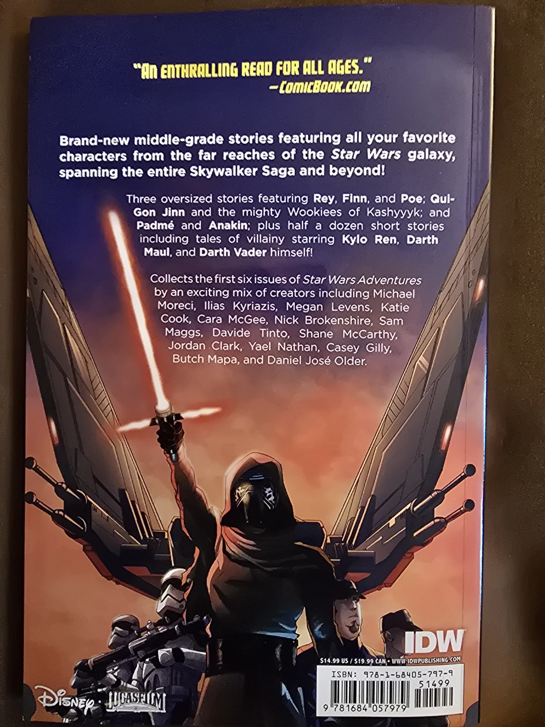 Star Wars Adventures: The Light and the Dark Graphic Novel - photo 2