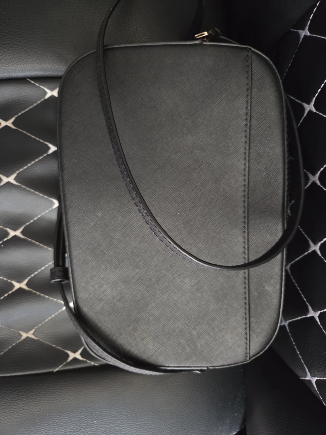 Michael Kors Black Leather Crossbody bag new - photo 2