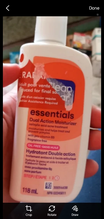 Neutrogena essentials Dual Action Moisturizer