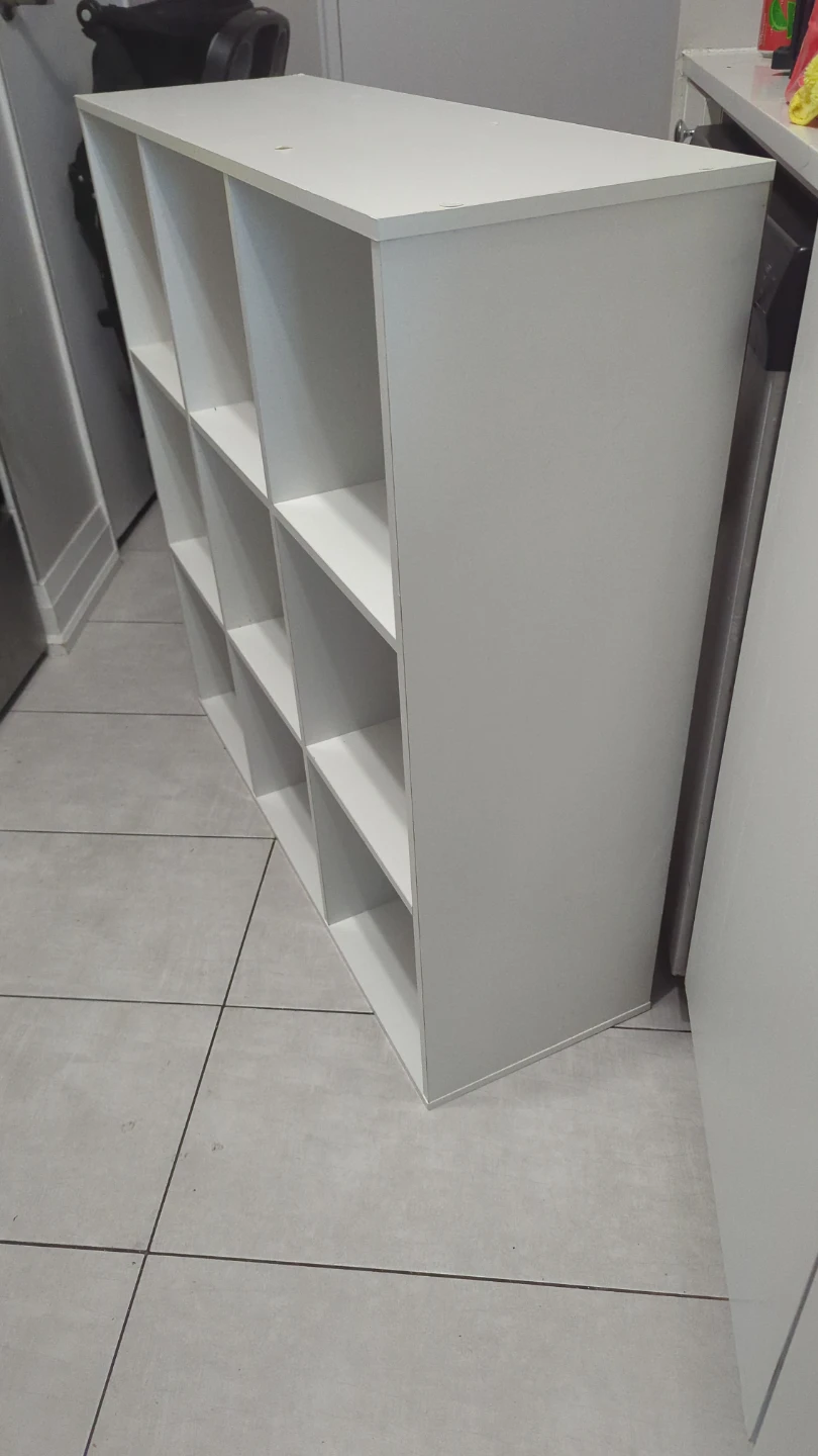 Mainstays 9-Cube Storage Organizer - White - photo 2