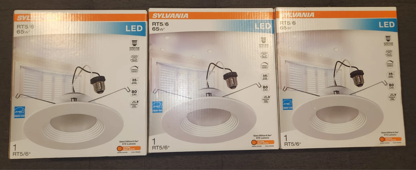 LED potlight celling fixtures