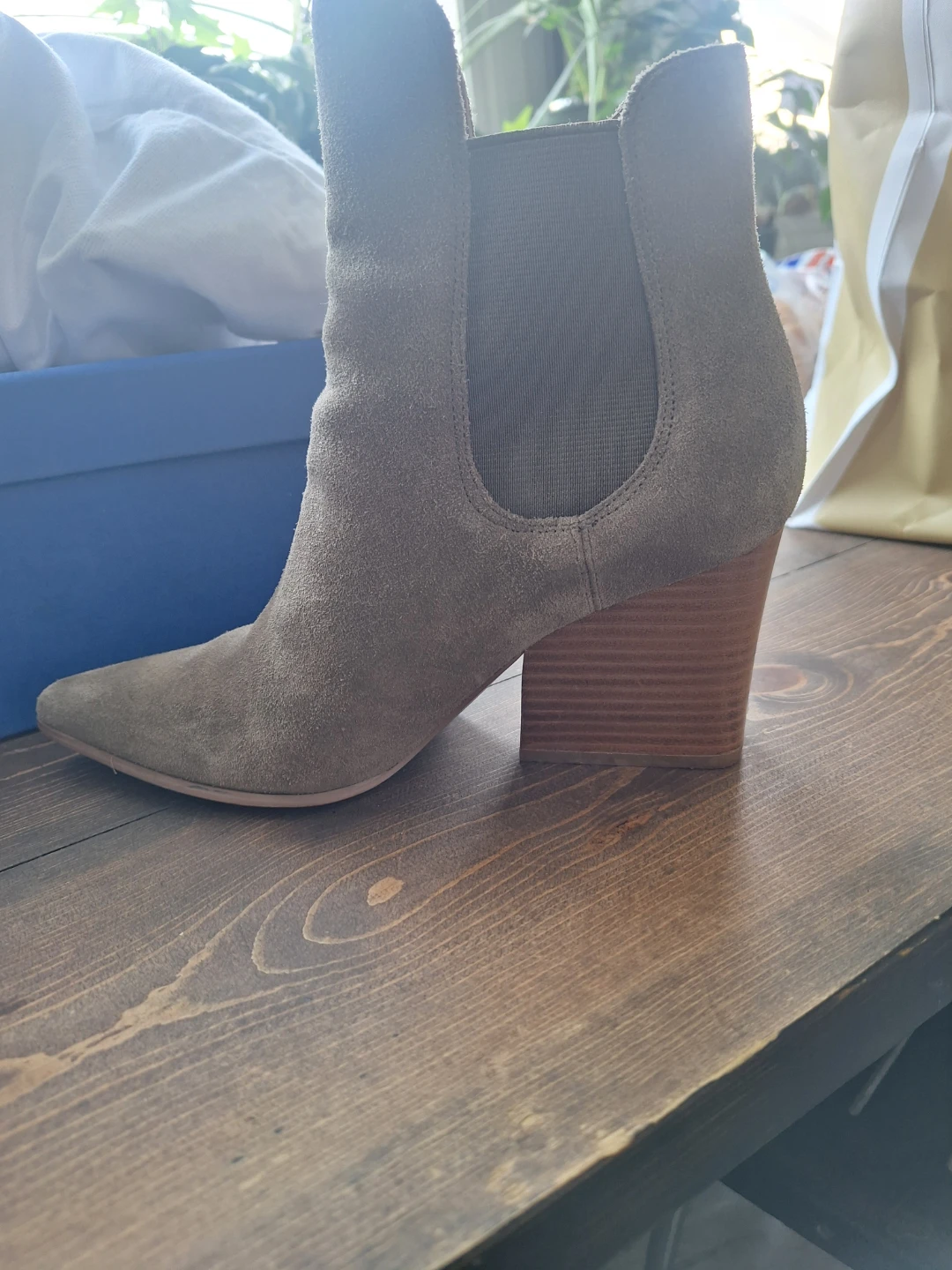 Suede Chelsea Boots