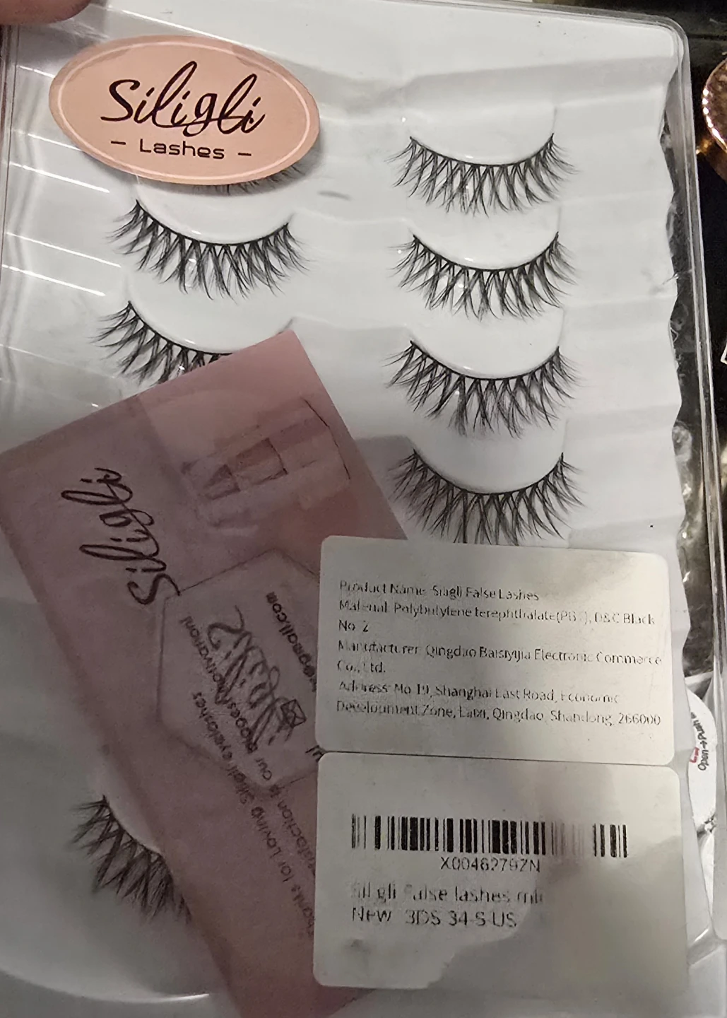 Siligli False Lashes 3D 7 Pairs - photo 3