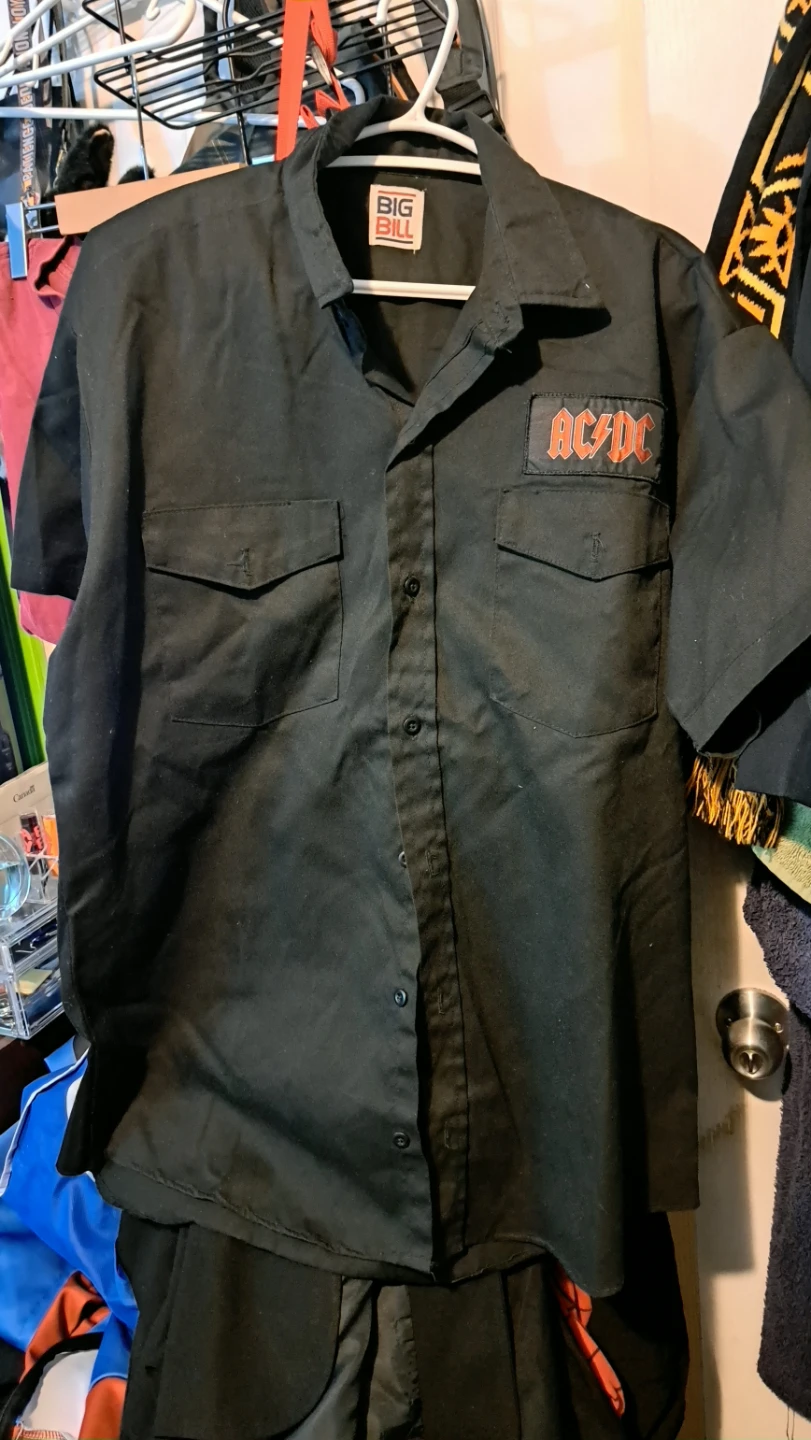 AC/DC Black Work Shirt - Big Bill Brand - photo 3