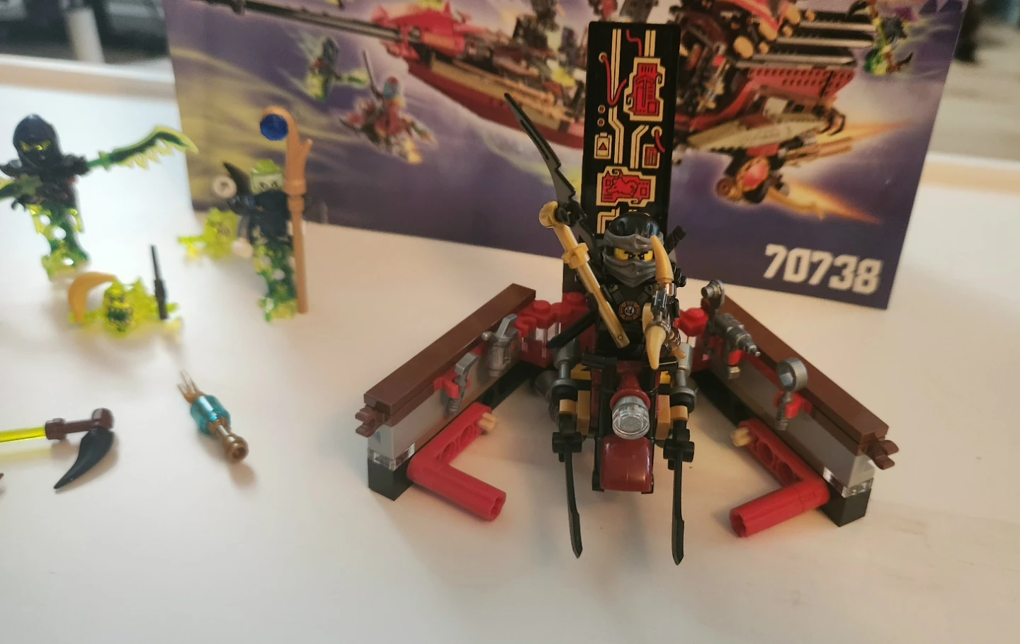 Lego Ninjago 70738 Final Flight of Destiny Bounty - incomplete - photo 3