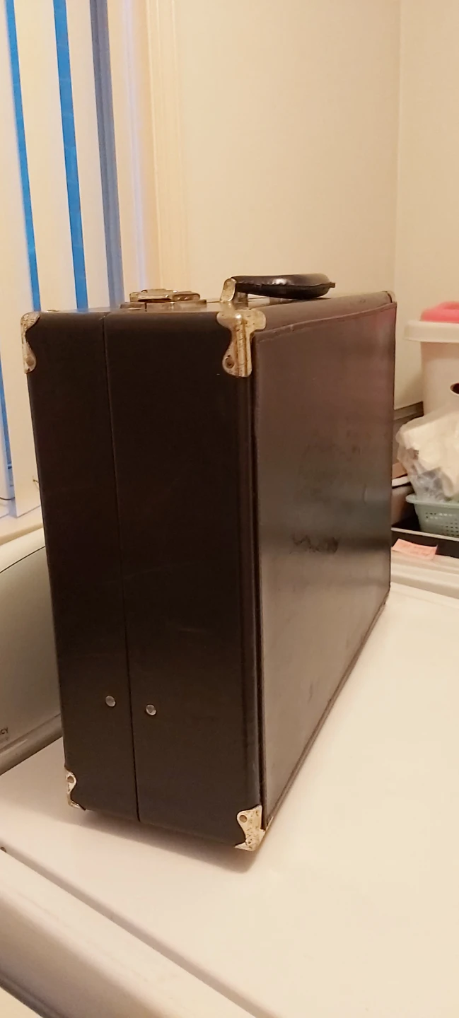 Vintage Brown Briefcase - photo 2