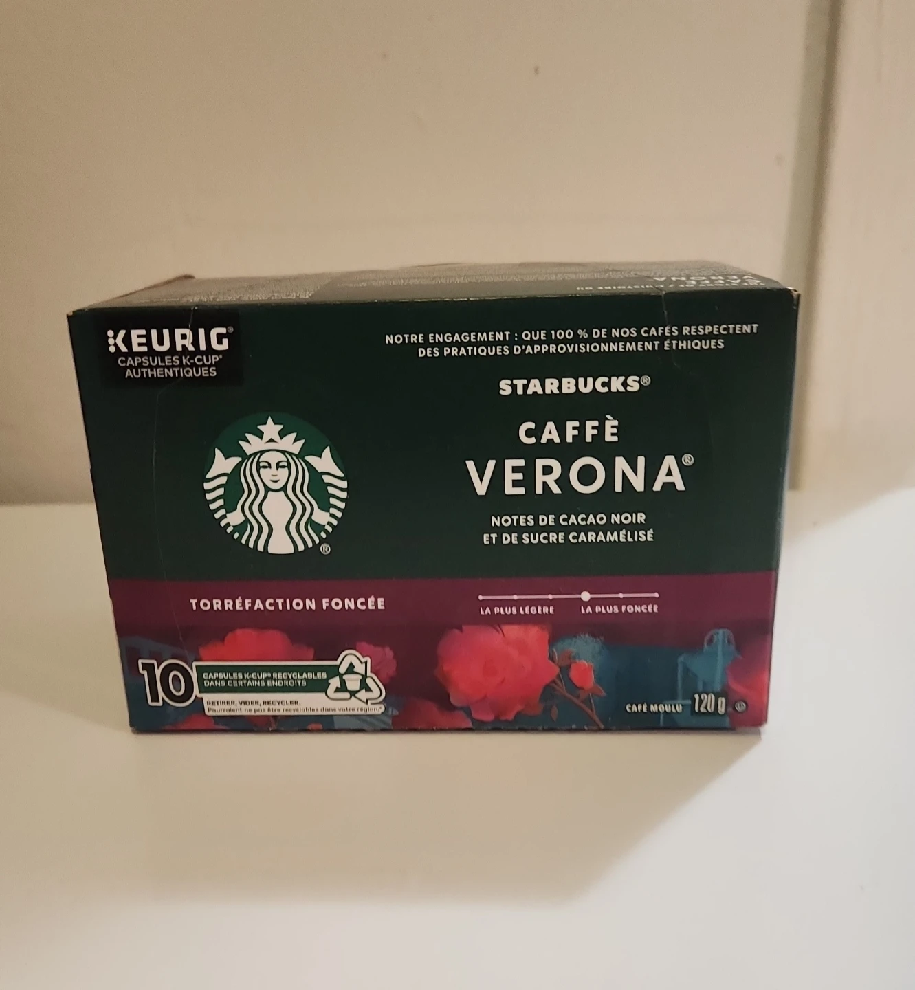 Starbucks Caffè Verona K-Cup Coffee Capsules