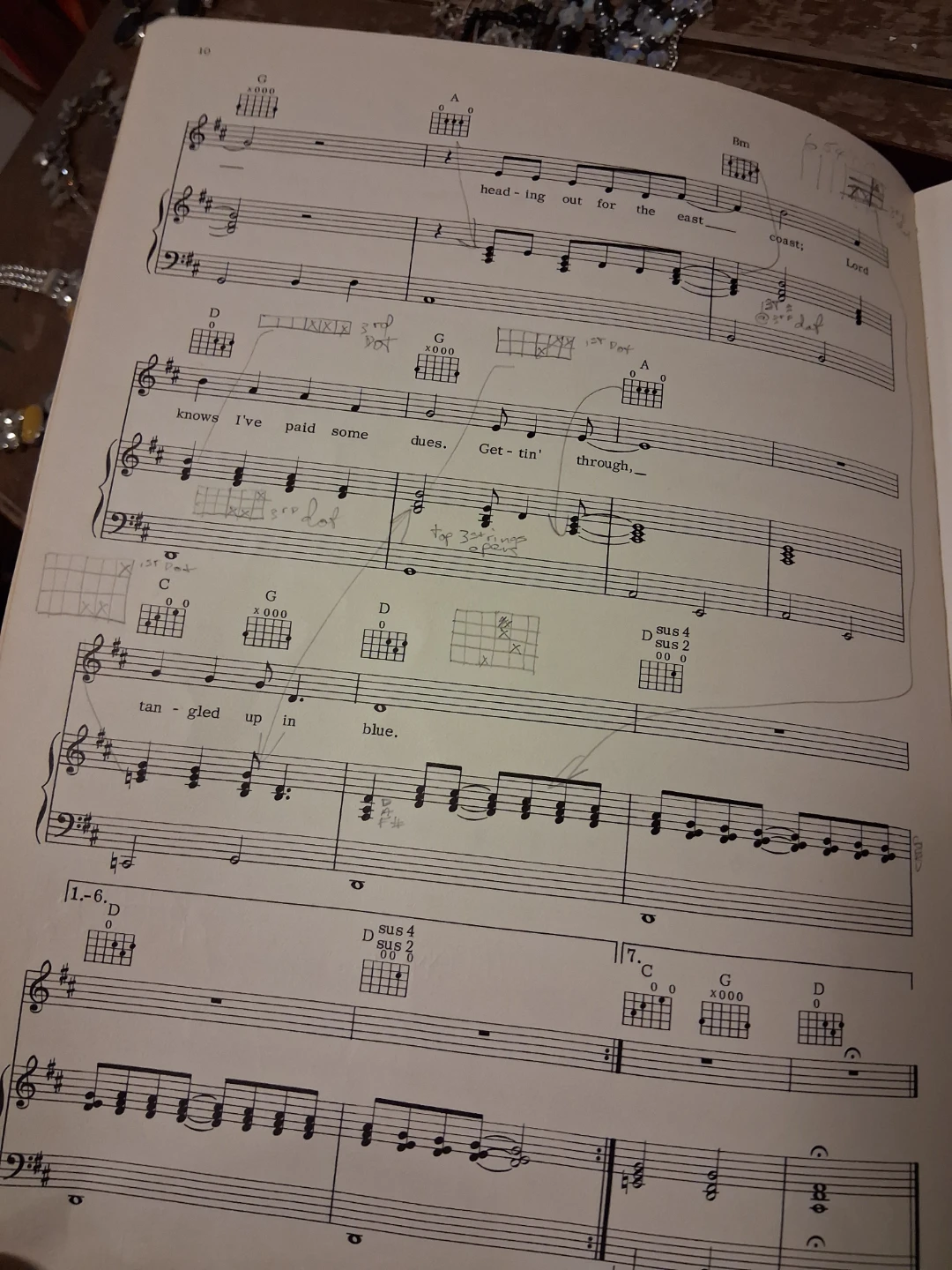 Bob Dylan Blood on the Tracks Sheet Music Book - photo 5