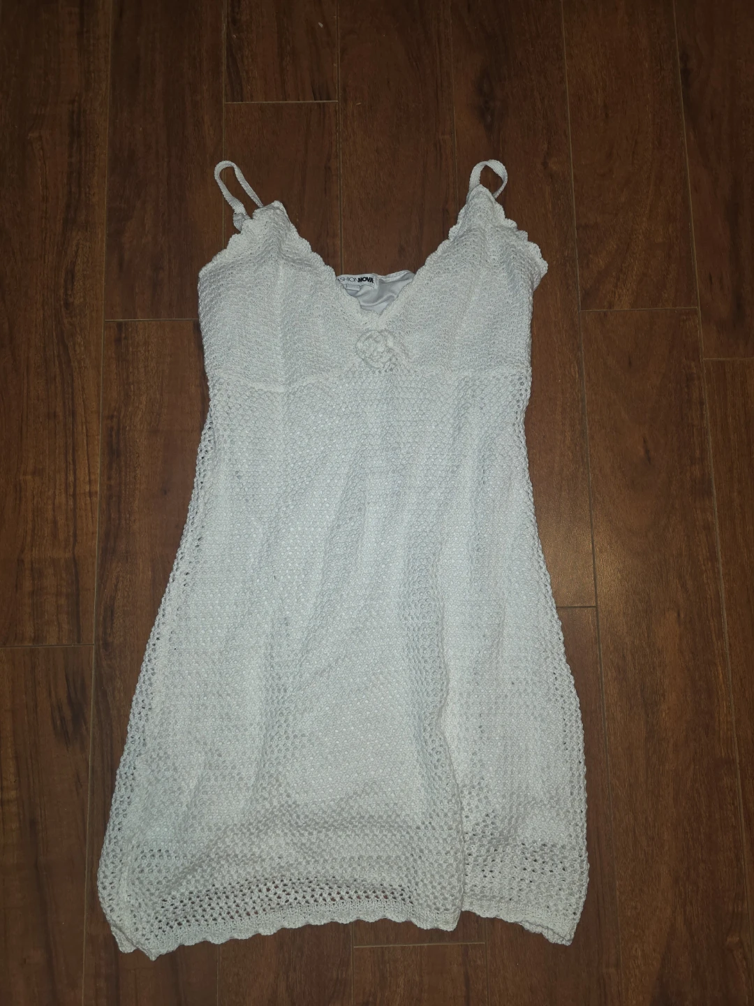 Serena Crochet Mini Dress -