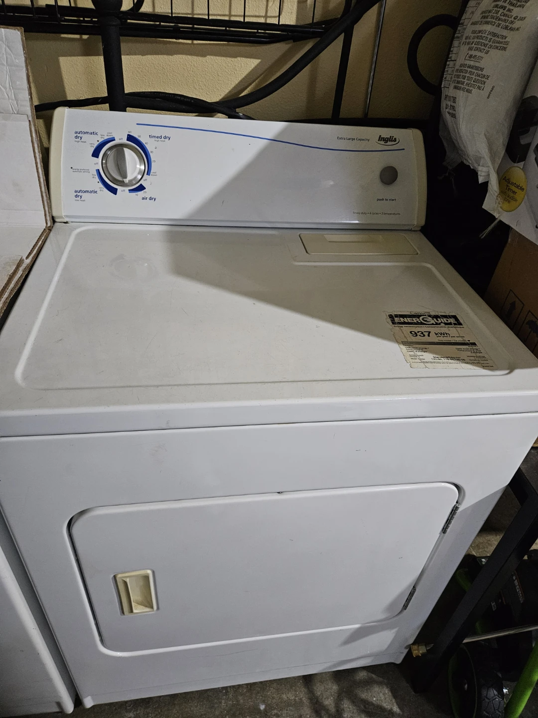 Inglis Extra Large Capacity Dryer