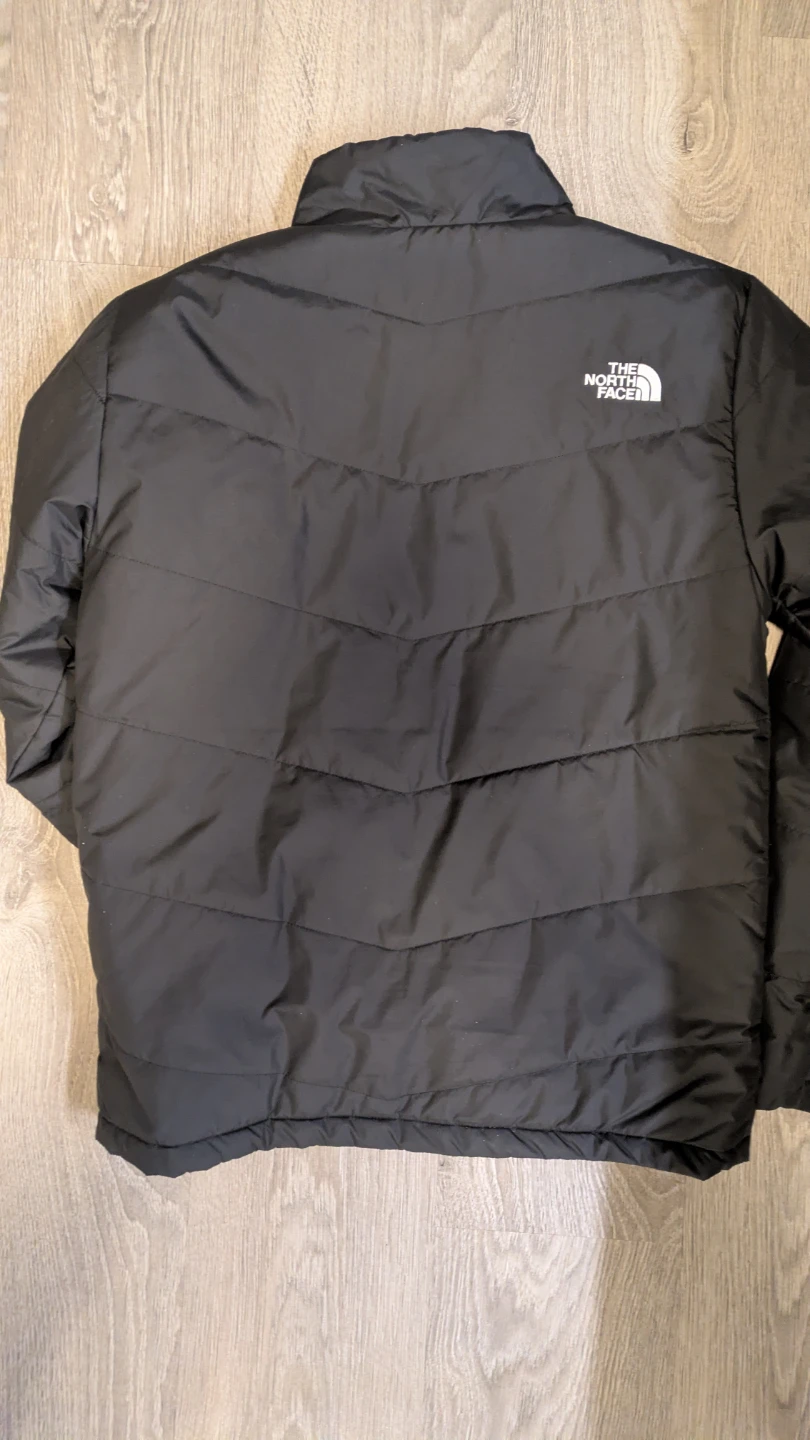 Men's North Face Black Puffer Jacket - photo 2