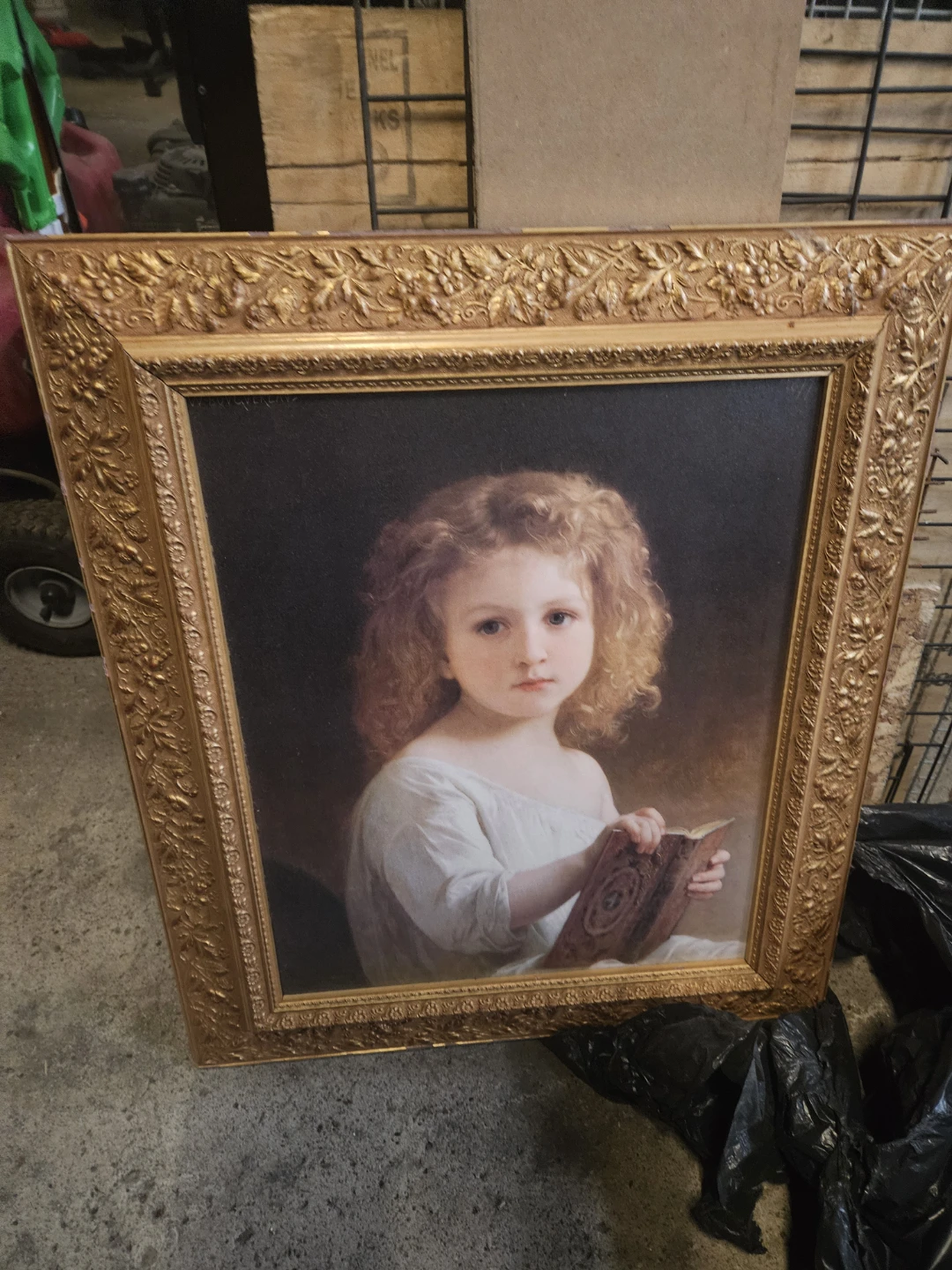 The story book on canvas