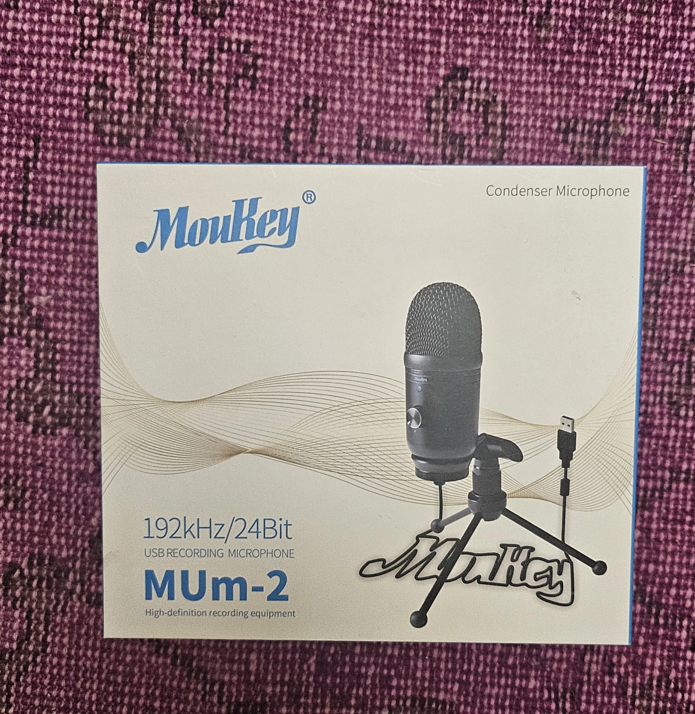 MouKey MUm-2 USB Condenser Recording Microphone