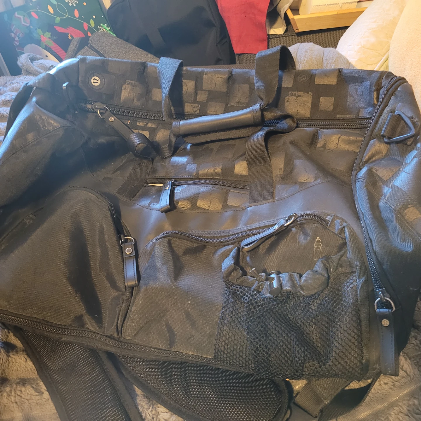 $100 Lululemon Black Backpack /Duffel Bag - photo 3
