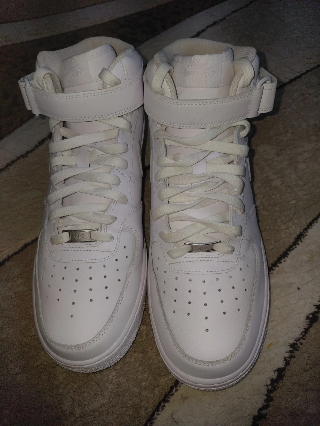 Nike Air Force 1 Mid White Sneakers