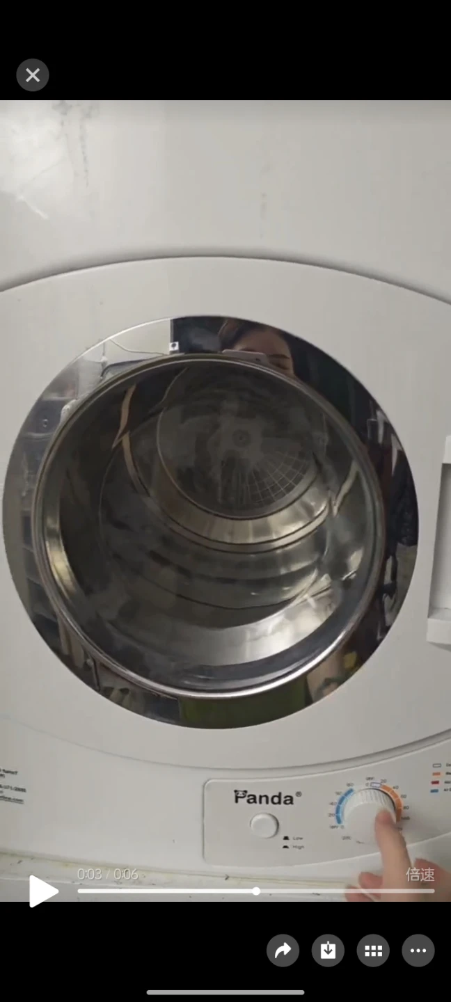 Panda 3.5 Cu. Ft. Compact Dryer - photo 2