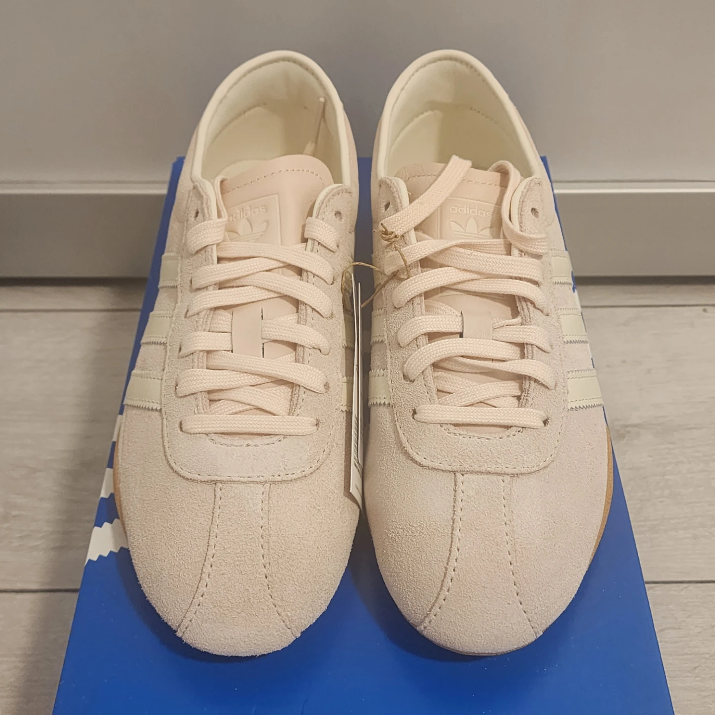 W7.5 Adidas Tokyo OG Suede Sneakers -- Blush Pink - photo 2