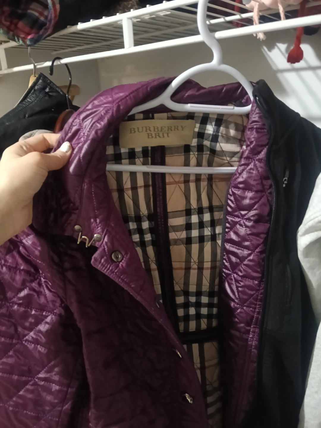 Burberry Brit Quilted Jacket