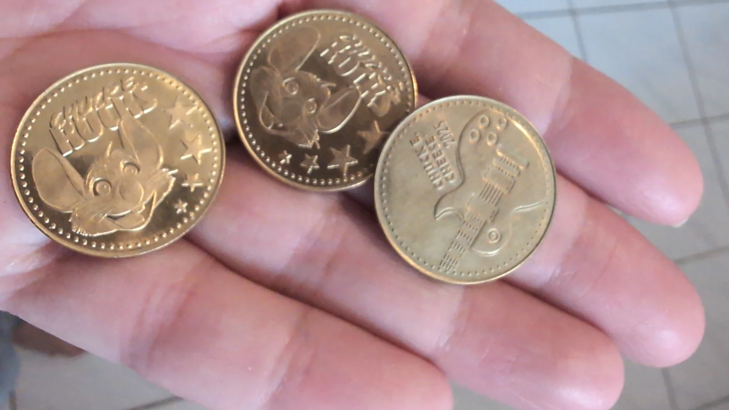 Chuck E. Cheese Tokens 🧡
