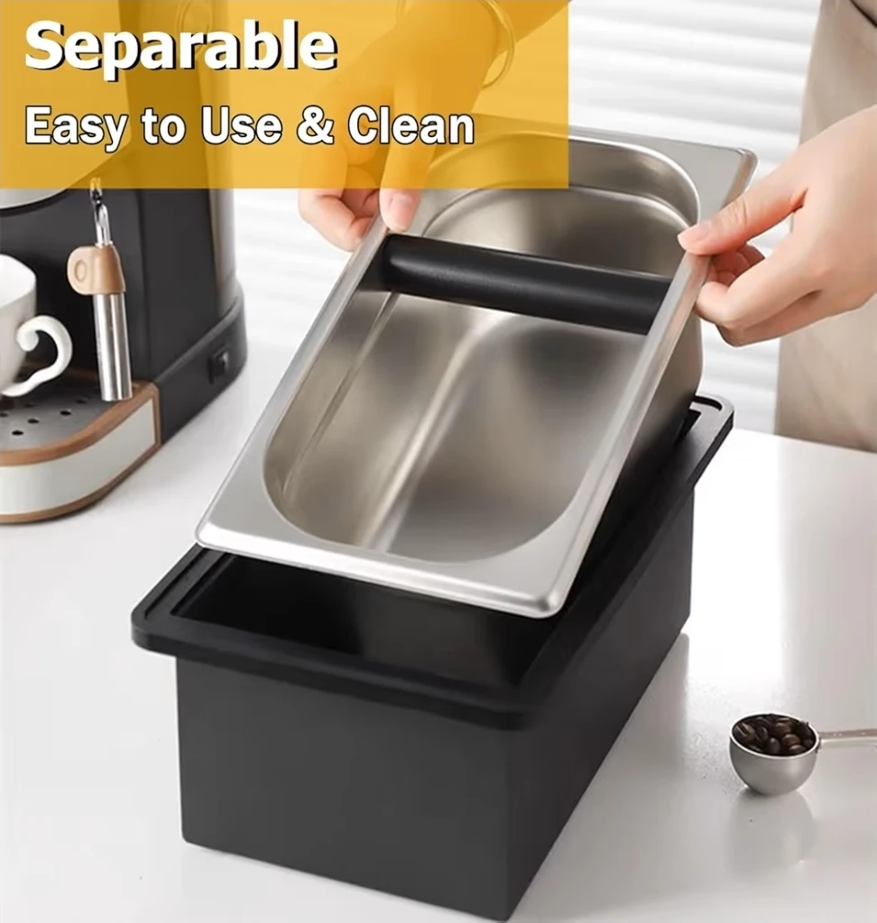 Coffee Knock Box - Separable Stainless Steel Knock Box - photo 5