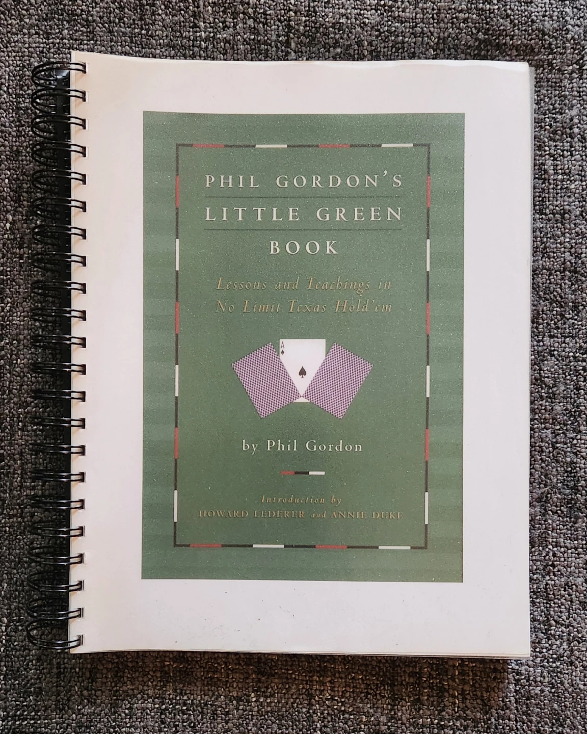 Little Green Book: No Limit Texas Hold'em Book