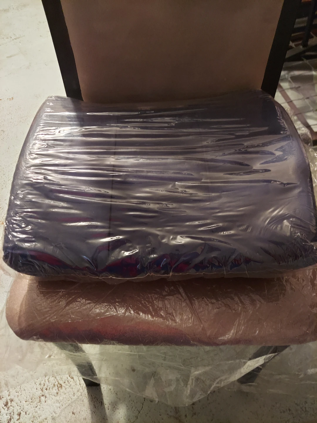 Purple Lumbar Support Cushion