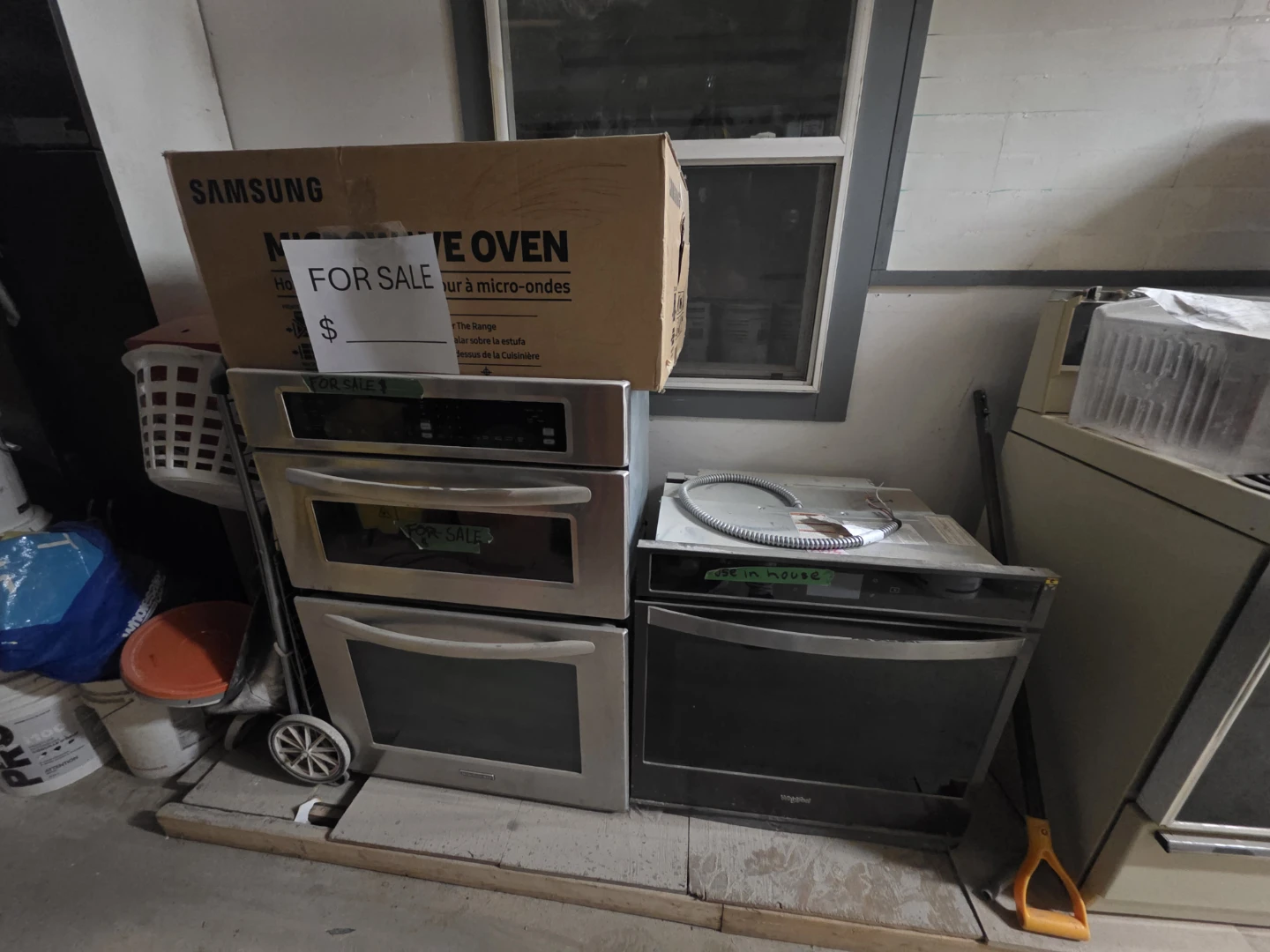 Budle of 3 ovens for sale