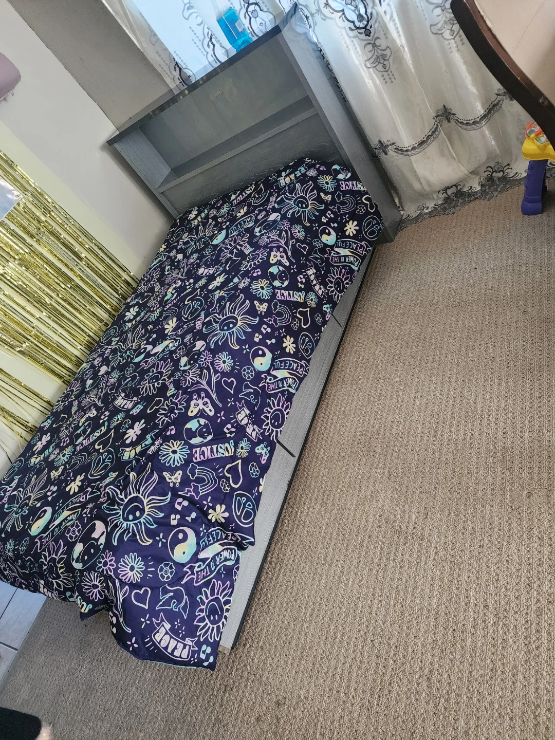 Twin Bed Frame with Storage Drawers - photo 5