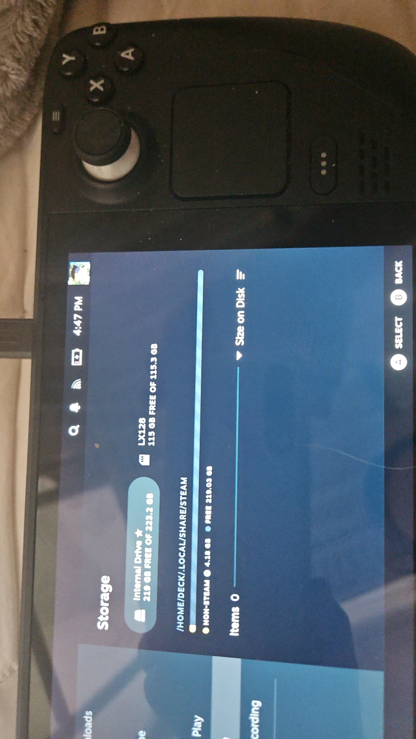 Valve Steam Deck 256GB LCD with a 115GB micro SD card - photo 5
