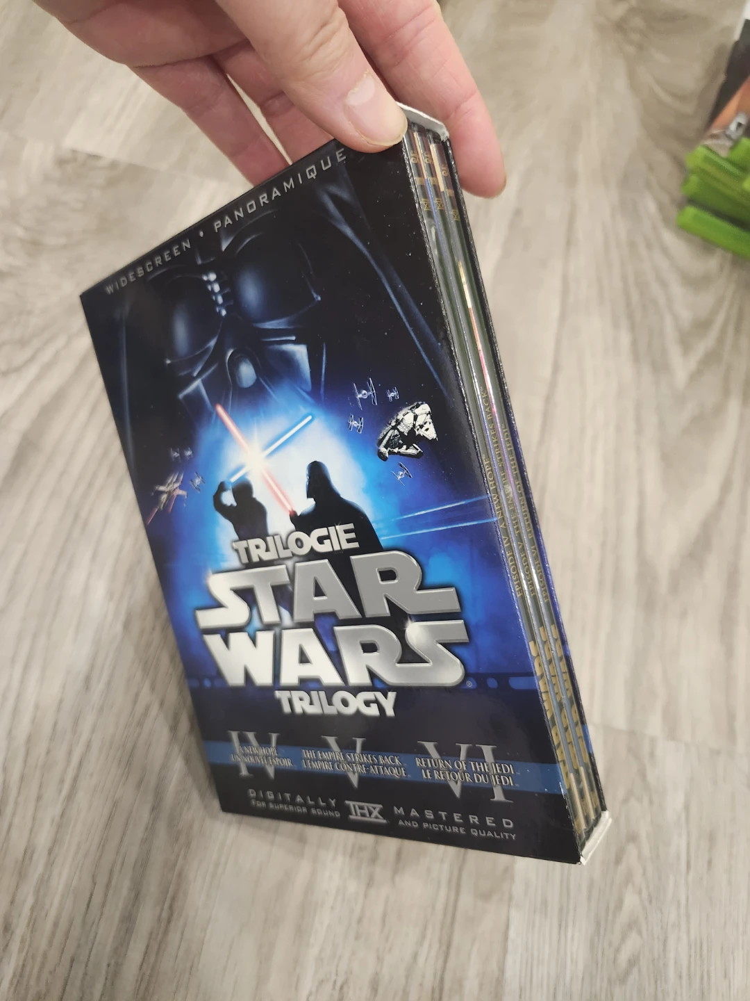 Star Wars Trilogy DVD Set - photo 4