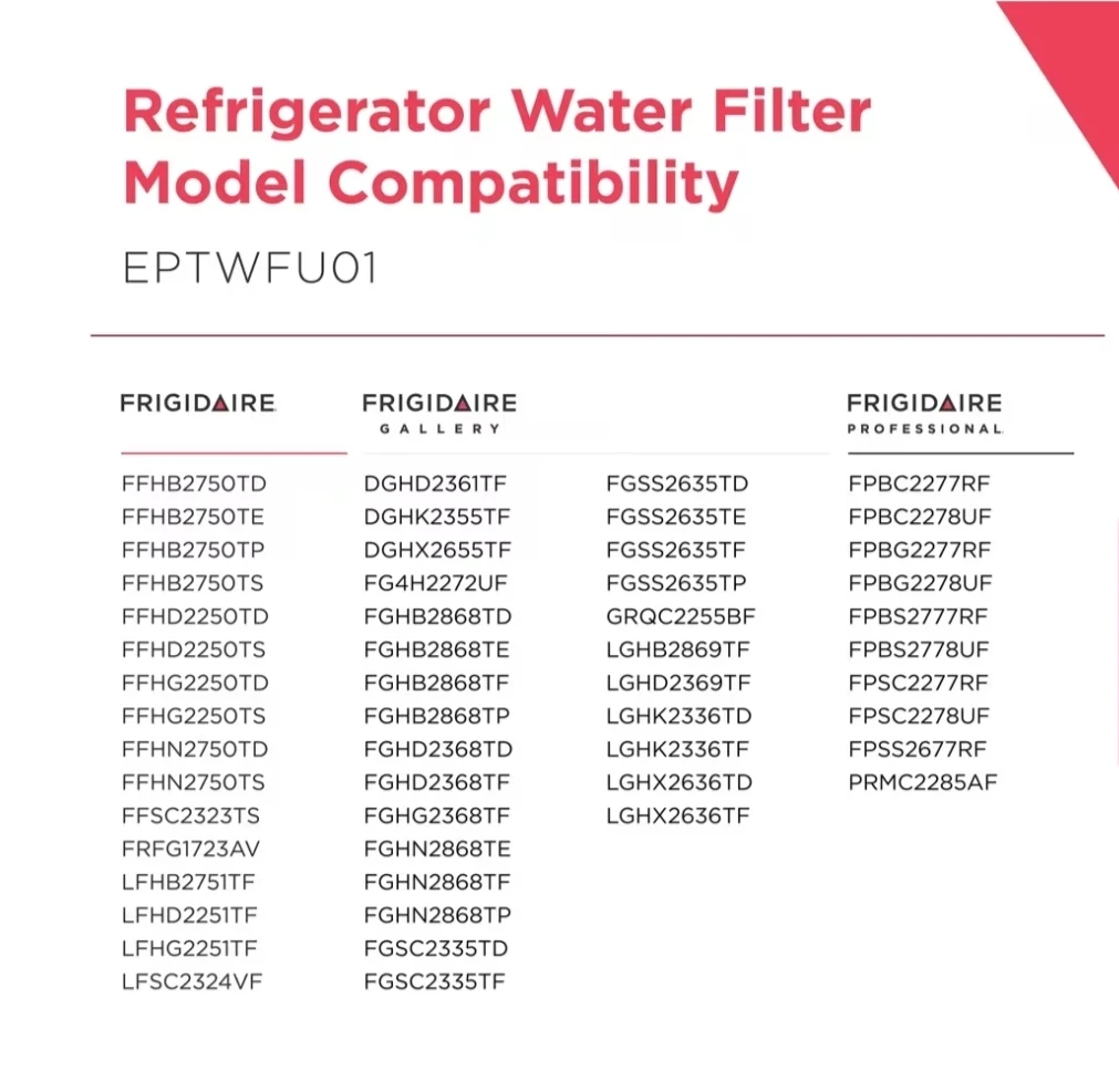 Frigidaire PureSource Ultra® II Water and Ice Filter EPTWFU01 - photo 2