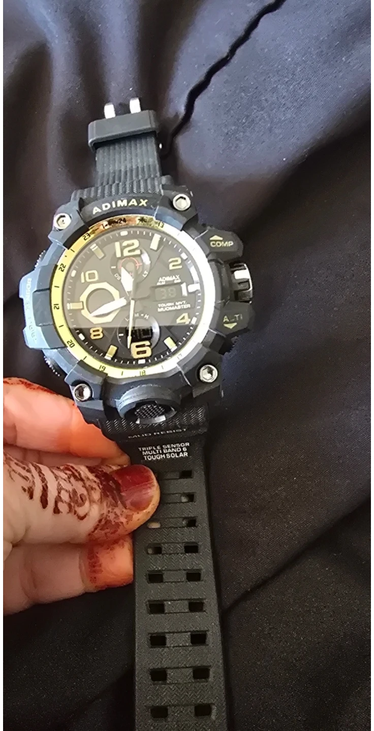 ADIMAX Triple Sensor Tough Solar Watch - photo 3