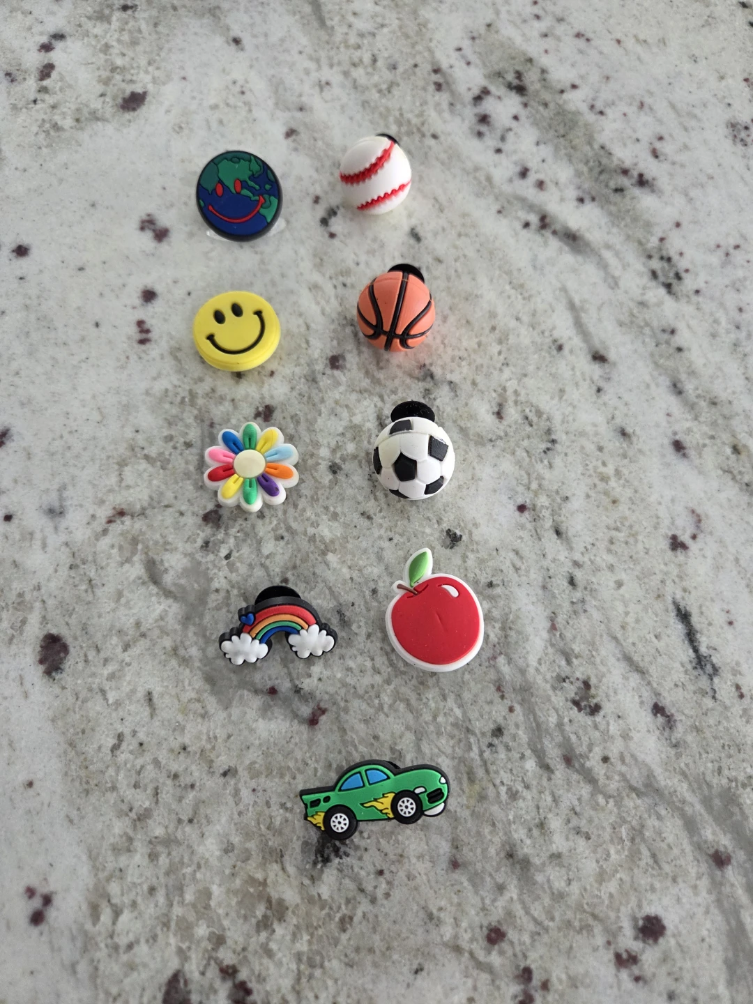 Croc Charms- Sports, Food, and Fun Designs