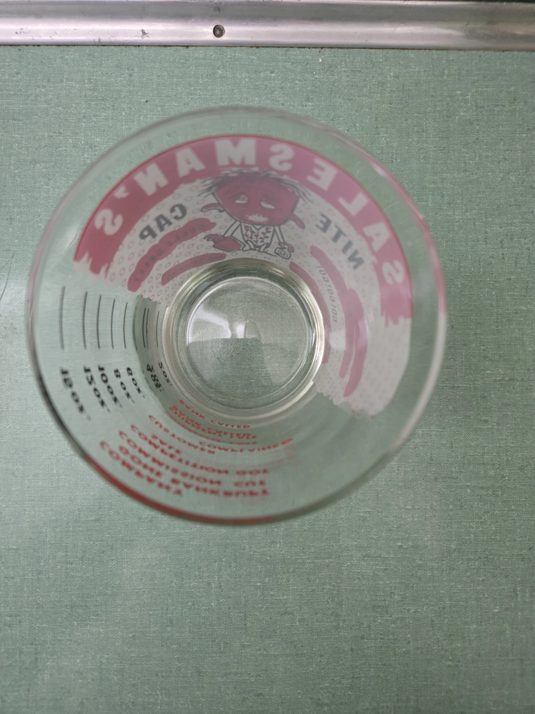 Vintage Salesman's Nite Cap Glass - photo 3