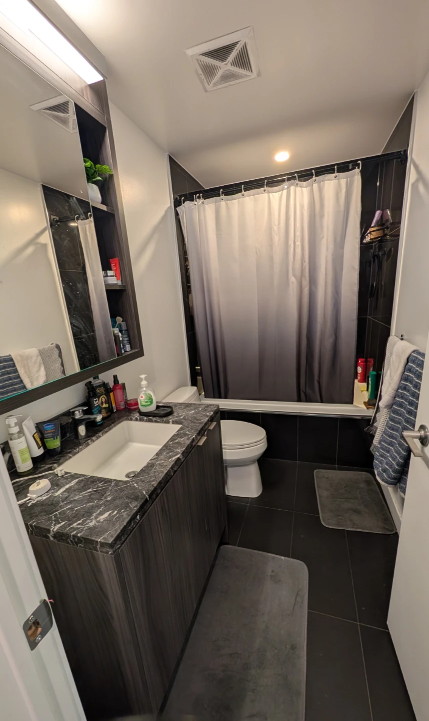 Primary bedroom ensuite bathroom for sublease - photo 4