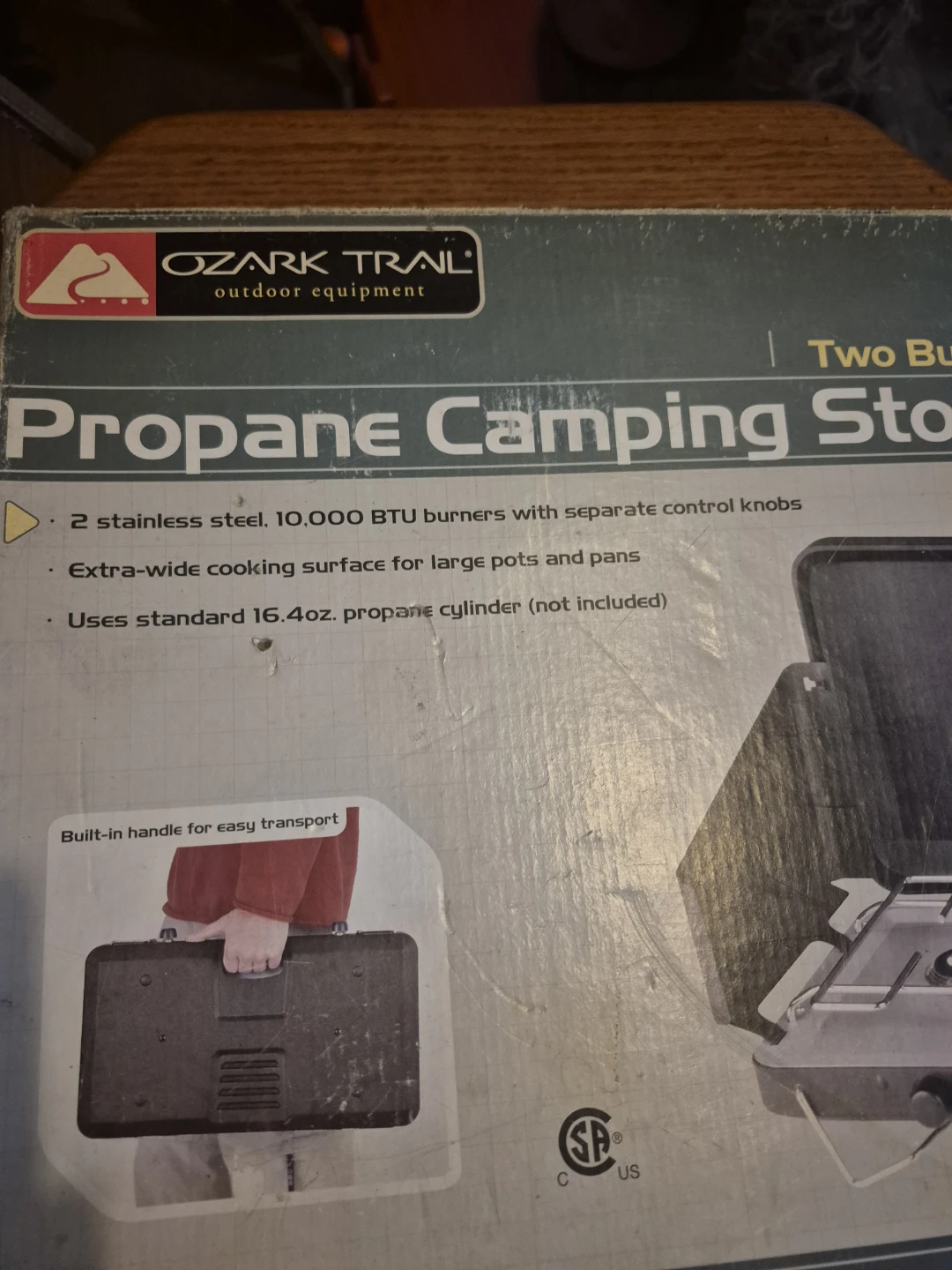Ozark Trail Two Burner Propane Camping Stove