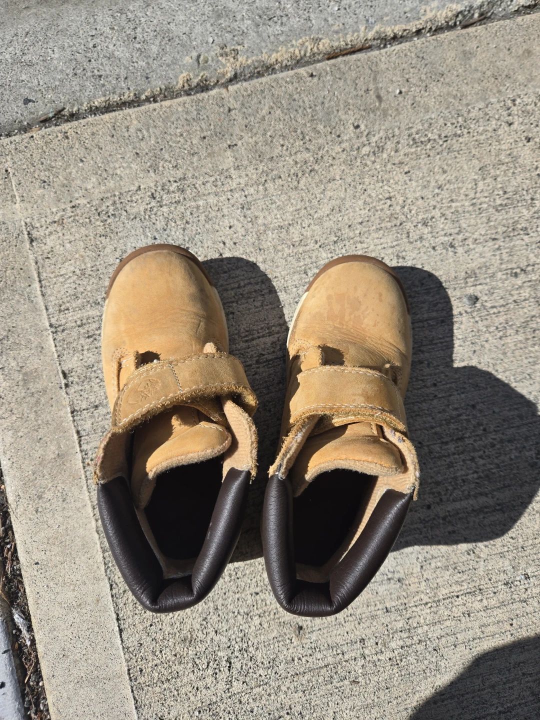 Timberland Toddler Boots Size 10K Tan Velcro - photo 3
