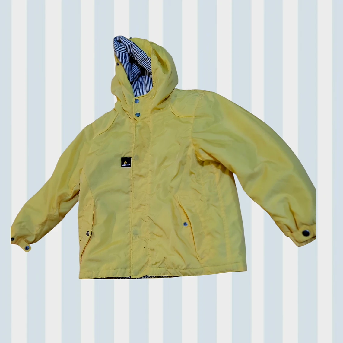 Lands' End Yellow Hooded Jacket - photo 2