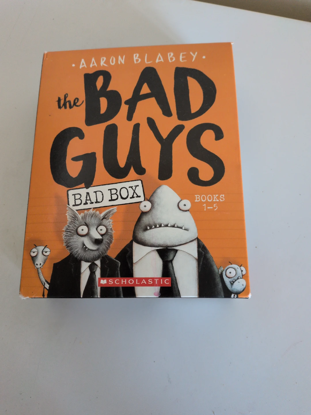 The Bad Guys Book Box Set Books 1-3& 5 by Aaron Blabey
