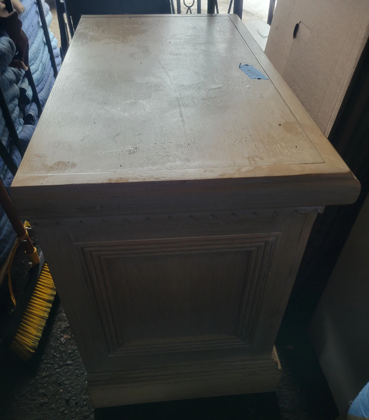 Wooden Side Table with Drawer - photo 3