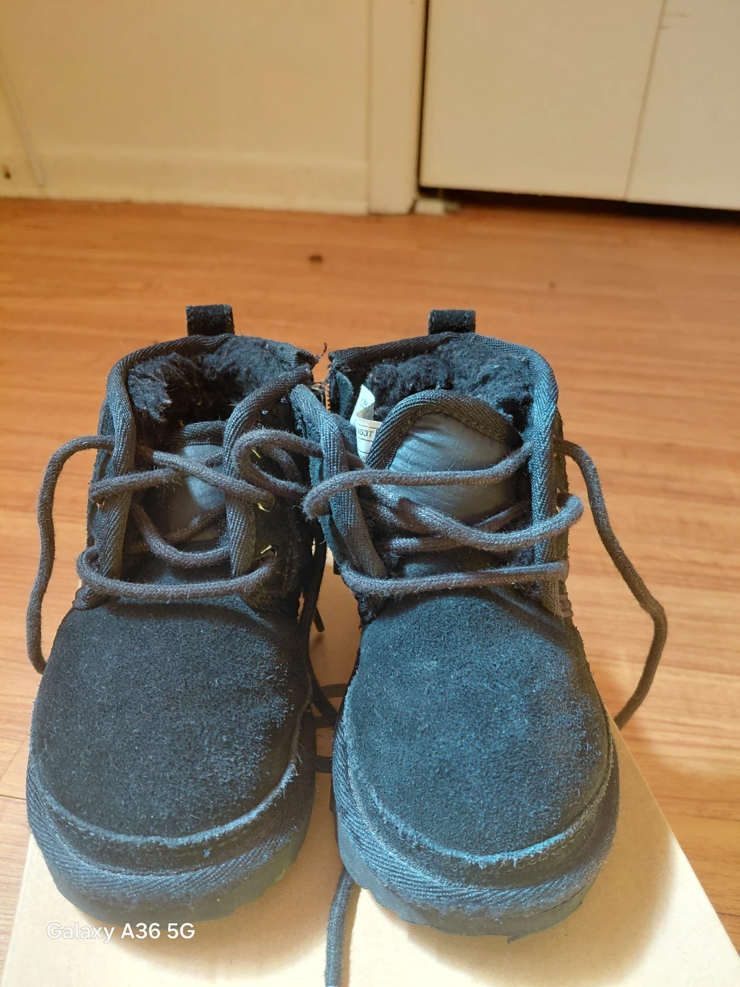Black UGG Baby Boots Size 7 - photo 2