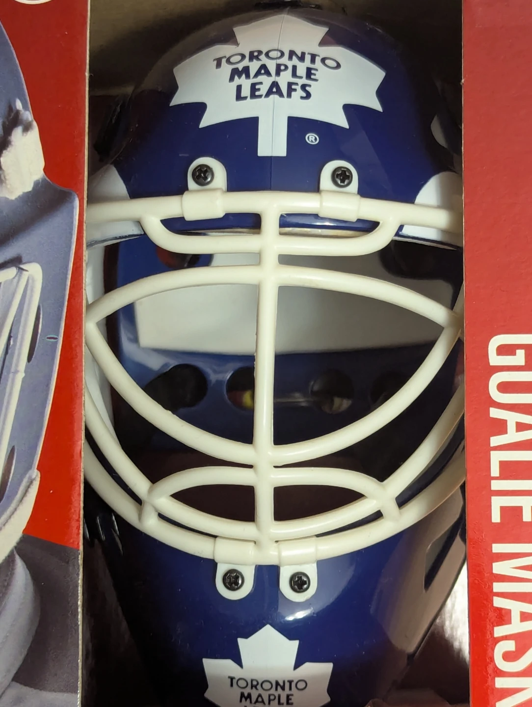 NEW Riddell Mini Toronto Maple Leafs NHL Goalie Mask Helmet - photo 2