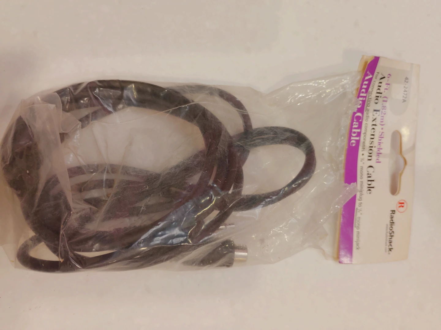 RadioShack 6-Ft Shielded Audio Extension Cable