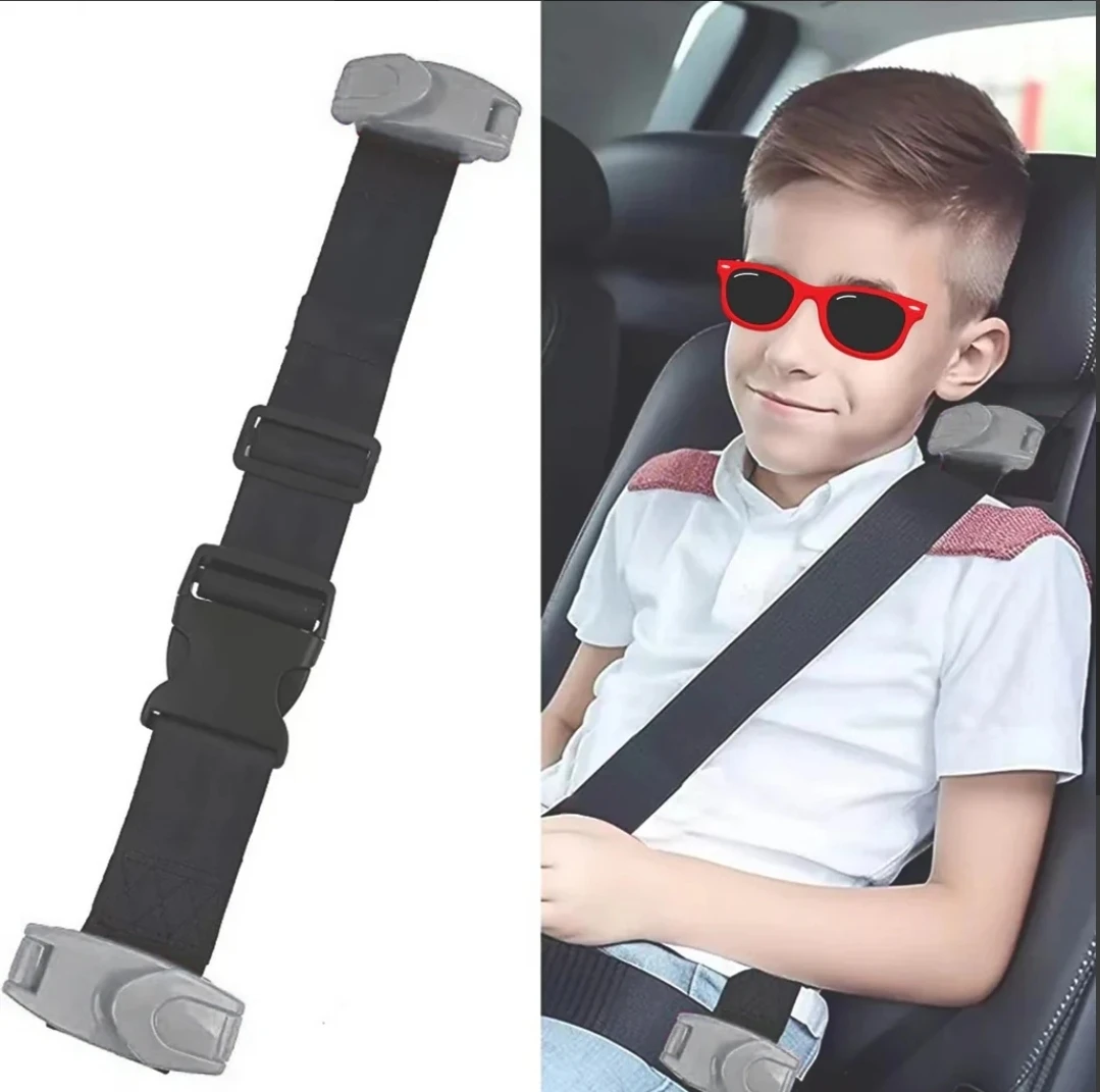 Car Seat Belt Adjuster and 2 clips - photo 2