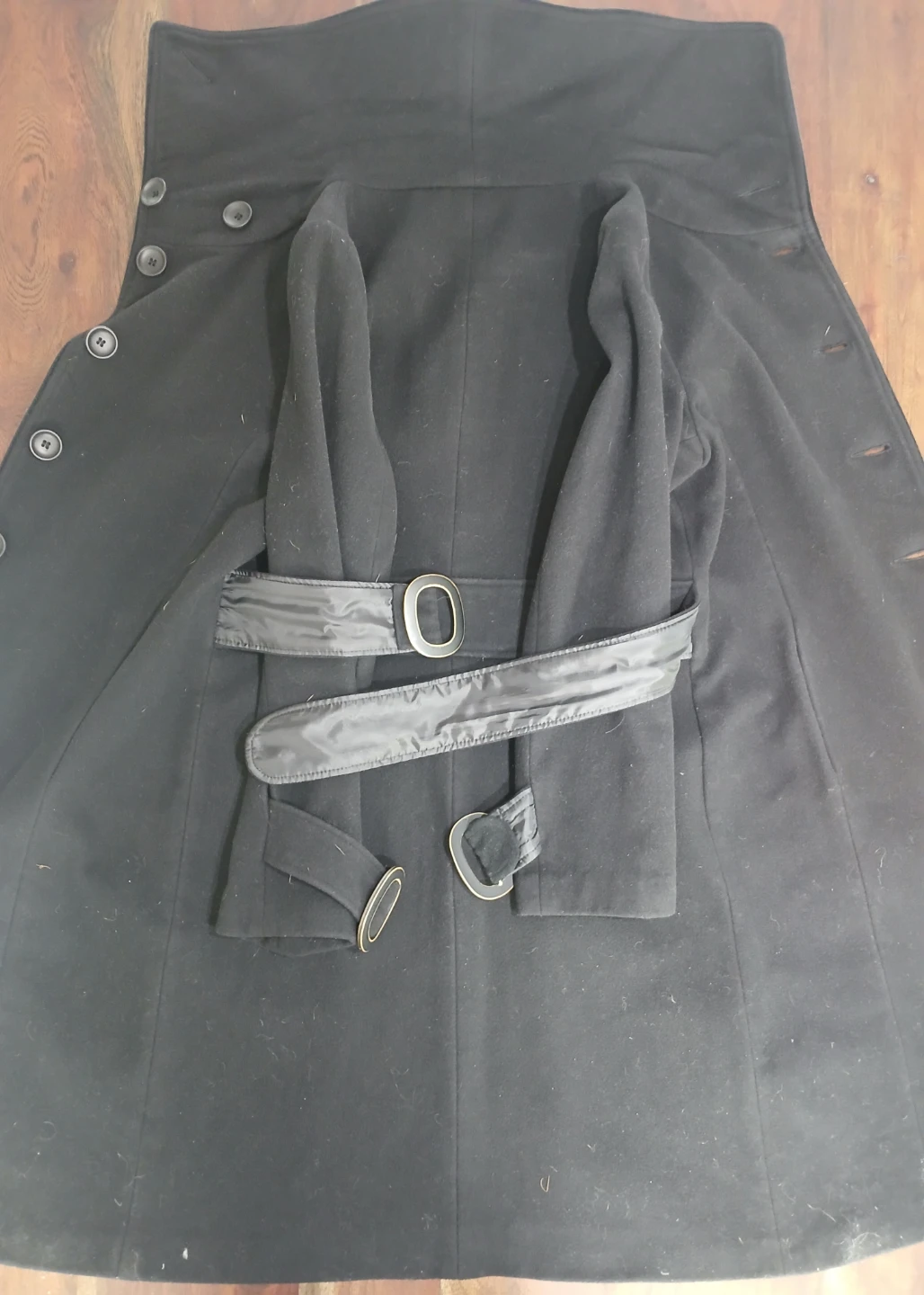 Soia & Kyo Black Wool Blend Coat - photo 2
