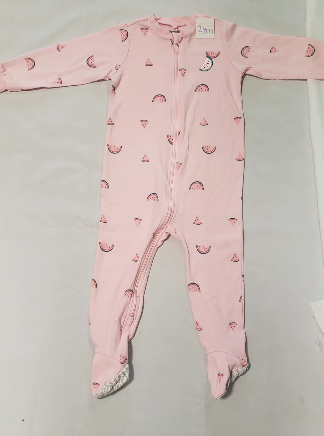 Brand new Pekkle Pink Baby Sleeper Piyama Size 24M